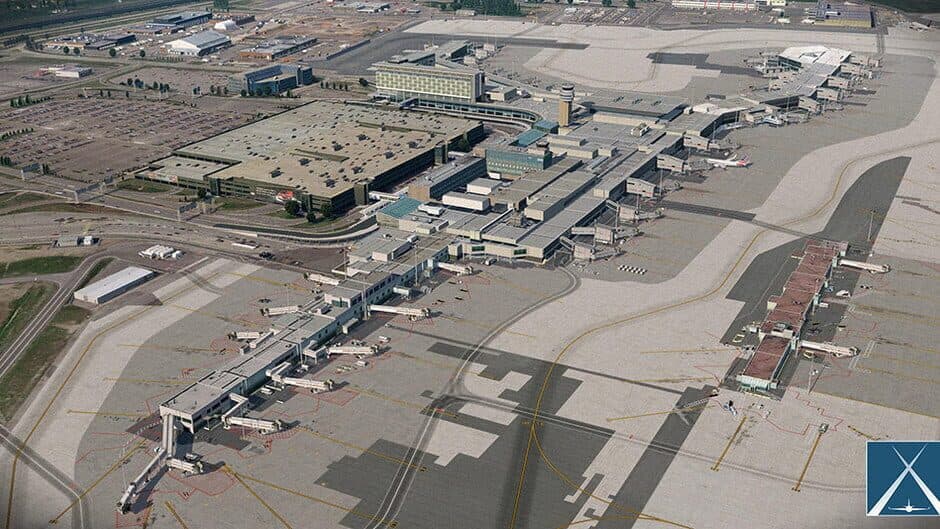 Скриншот 4 из X-Plane 11: Globall Art CYUL - Montreal International Airport