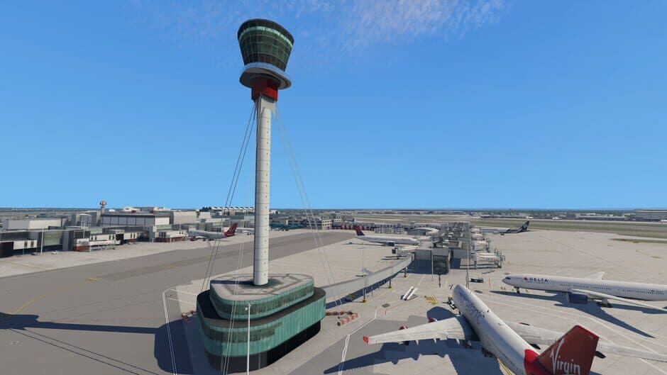 Скриншот 1 из X-Plane 11: Aerosoft Airport London-Heathrow