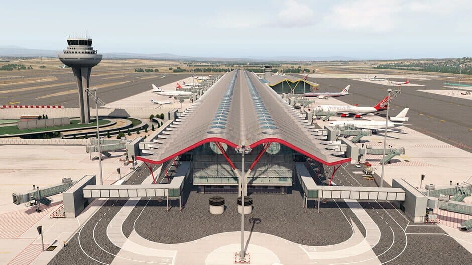 Скриншот 1 из X-Plane 11: Aerosoft Airport Madrid