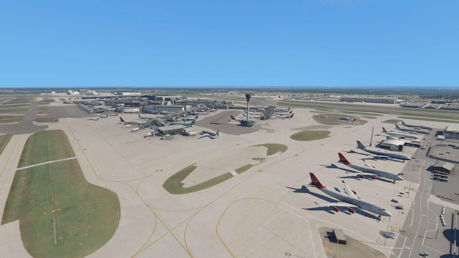 Скриншот 6 из X-Plane 11: Aerosoft Airport London-Heathrow