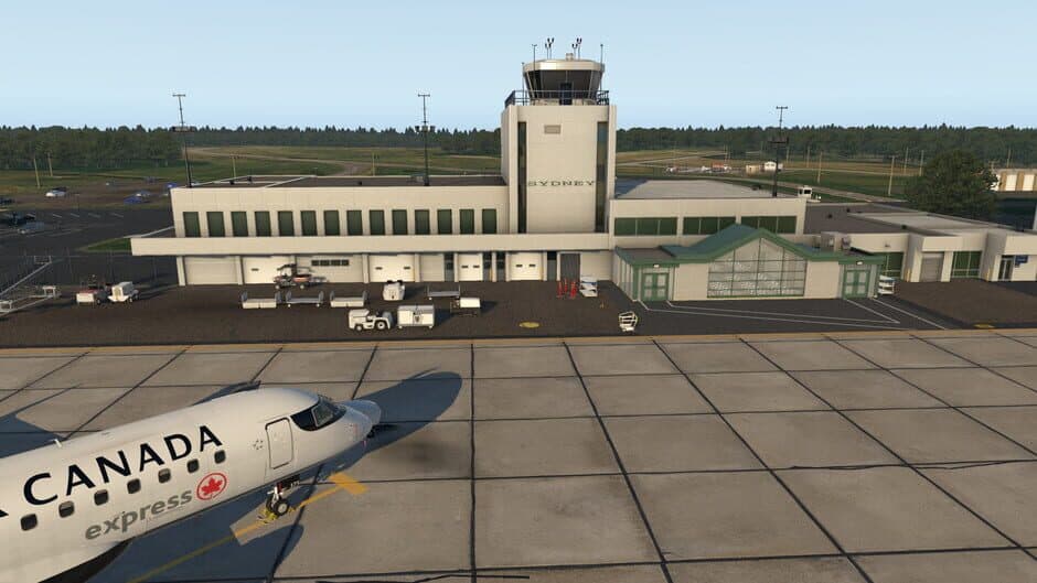 Скриншот 1 из X-Plane 11: Airfield Canada - CYQY: J.A. Douglas McCurdy Sydney Airport
