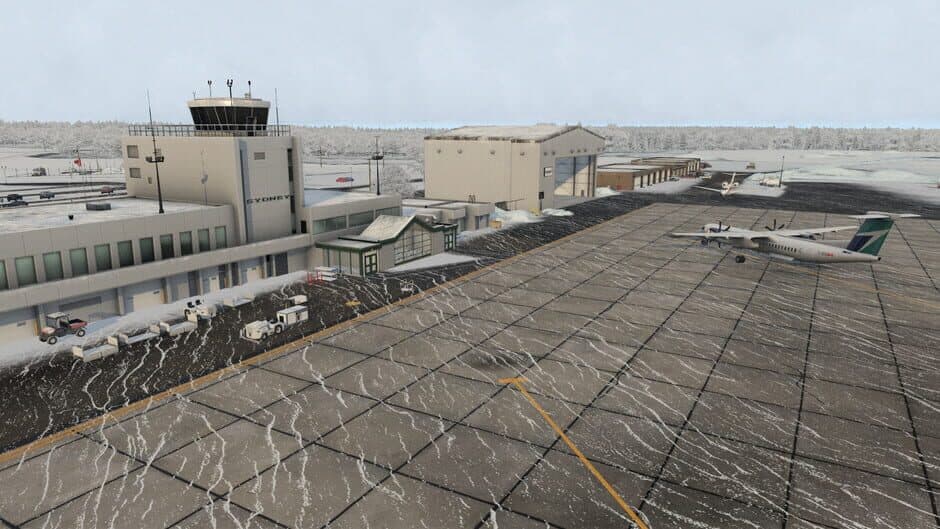 Скриншот 2 из X-Plane 11: Airfield Canada - CYQY: J.A. Douglas McCurdy Sydney Airport