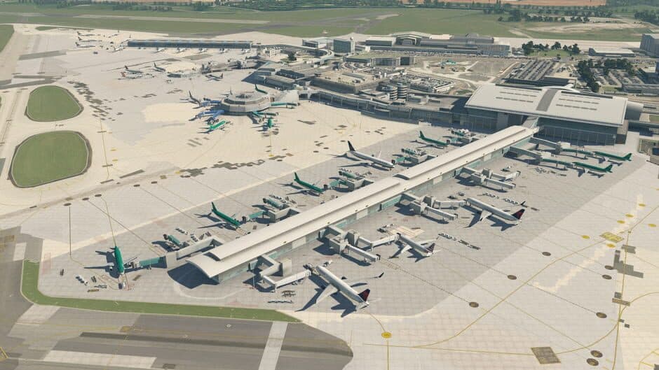 Скриншот 10 из X-Plane 11: Aerosoft - Airport Dublin V2.0