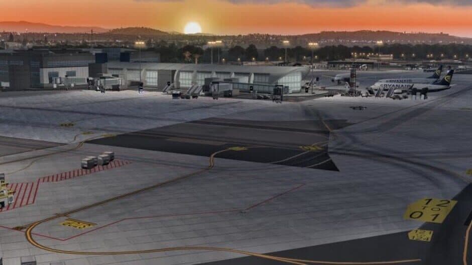 Скриншот 5 из X-Plane 11: JustAsia - LIEE: Cagliari Elmas Airport