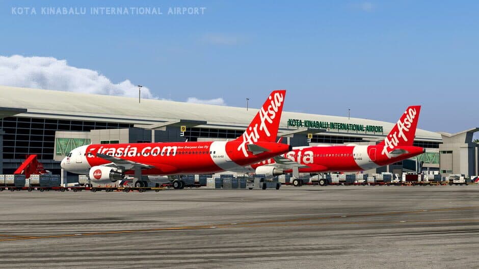 Скриншот 4 из X-Plane 11: JustAsia - WBKK: Kota Kinabalu Airport