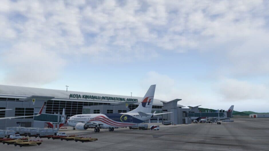 Скриншот 5 из X-Plane 11: JustAsia - WBKK: Kota Kinabalu Airport