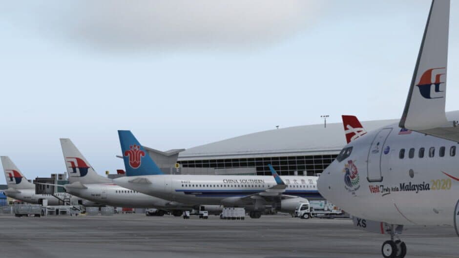 Скриншот 6 из X-Plane 11: JustAsia - WBKK: Kota Kinabalu Airport