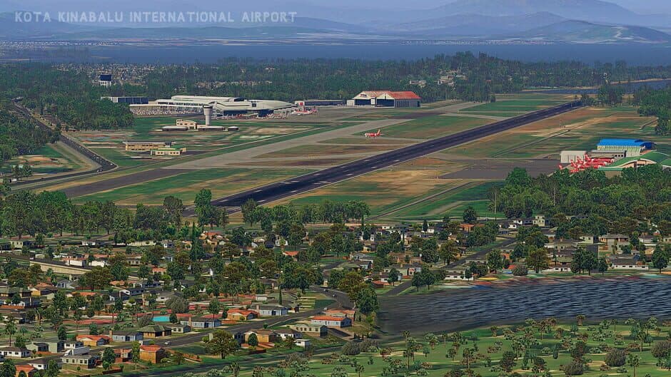 Скриншот 1 из X-Plane 11: JustAsia - WBKK: Kota Kinabalu Airport
