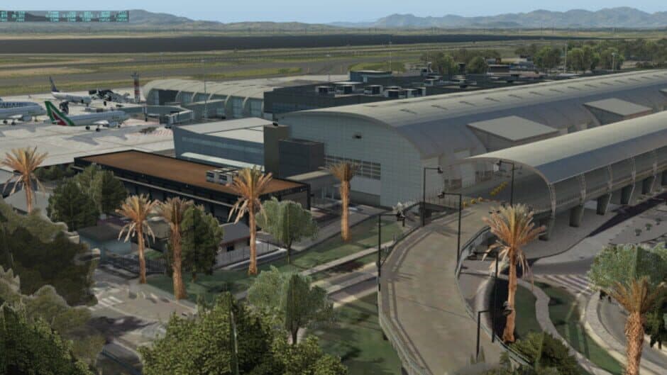 Скриншот 11 из X-Plane 11: JustAsia - LIEE: Cagliari Elmas Airport