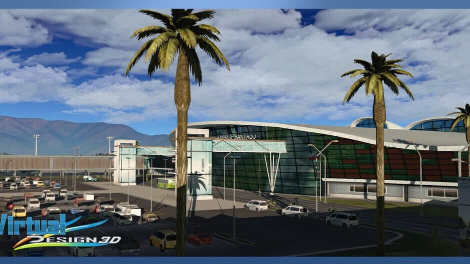 Скриншот 1 из X-Plane 11: Aerosoft - SCEL Intl. Airport & Santiago City 2020