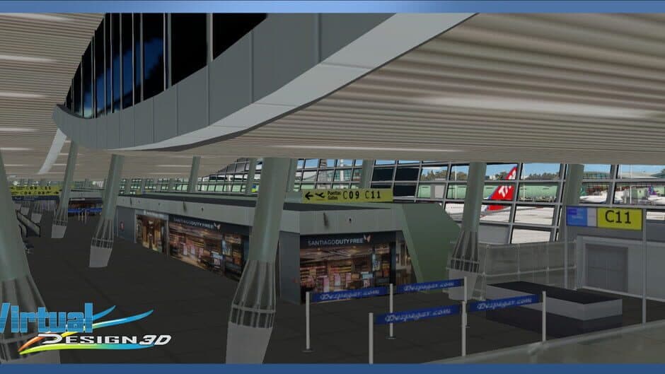 Скриншот 7 из X-Plane 11: Aerosoft - SCEL Intl. Airport & Santiago City 2020