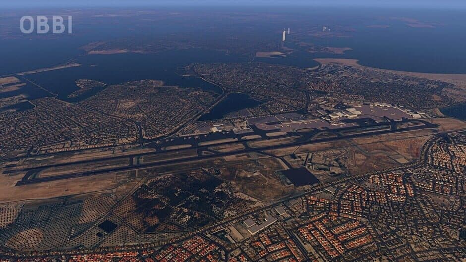 Скриншот 1 из X-Plane 11: JustAsia - OBBI: Bahrain Intl Airport & City