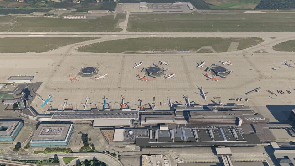 Скриншот 4 из X-Plane 11: Aerosoft Airport Genf