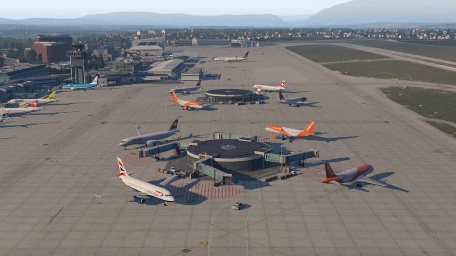 Скриншот 3 из X-Plane 11: Aerosoft Airport Genf