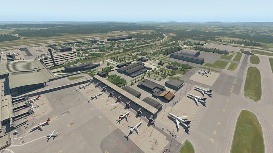 Скриншот 2 из X-Plane 11: Aerosoft Airport Oslo