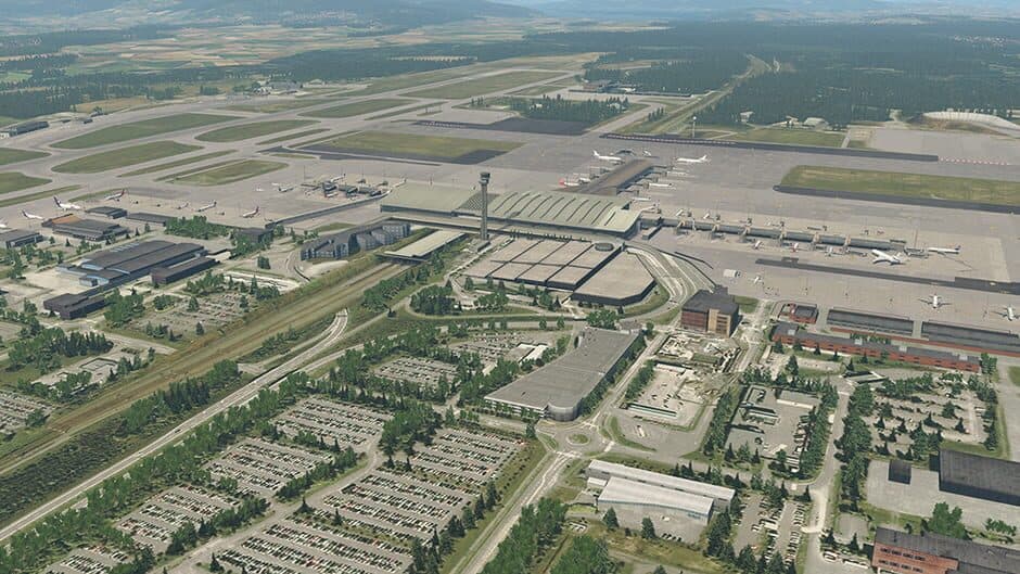 Скриншот 3 из X-Plane 11: Aerosoft Airport Oslo