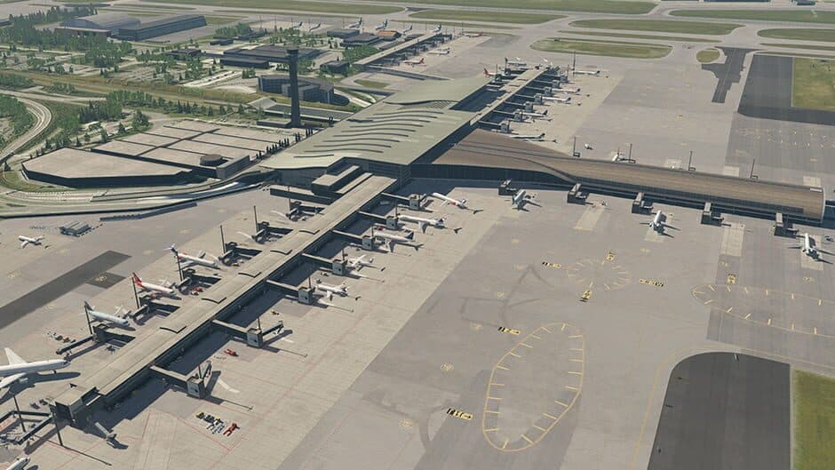 Скриншот 4 из X-Plane 11: Aerosoft Airport Oslo