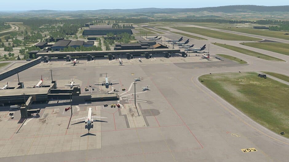 Скриншот 6 из X-Plane 11: Aerosoft Airport Oslo