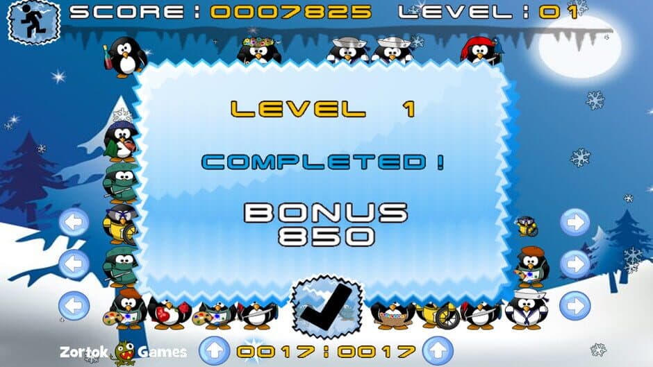 Скриншот 1 из Penguin Panic