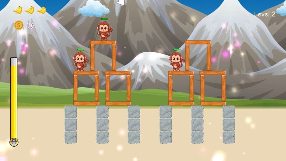 Скриншот 2 из Pirates vs monkeys