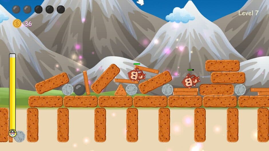 Скриншот 6 из Pirates vs monkeys