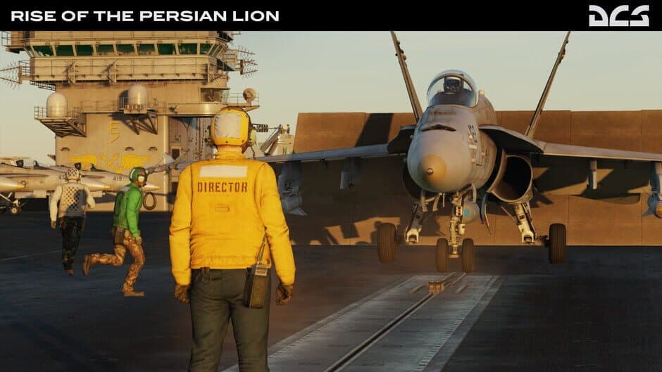 Скриншот 1 из DCS World: F/A-18C Rise of the Persian Lion Campaign