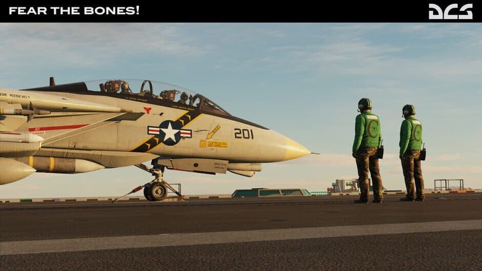 Скриншот 2 из DCS World: F-14A Fear the Bones Campaign