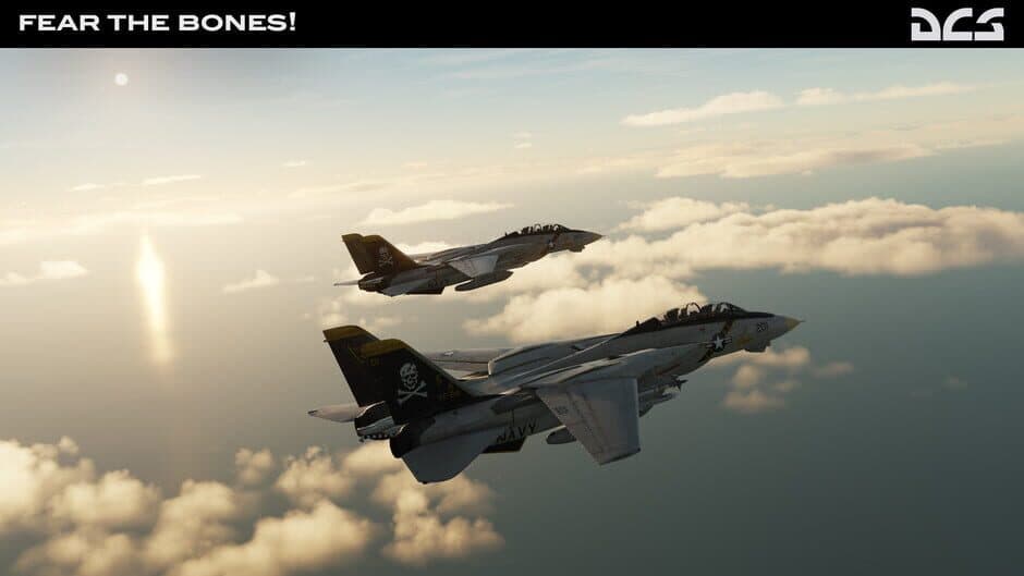 Скриншот 5 из DCS World: F-14A Fear the Bones Campaign