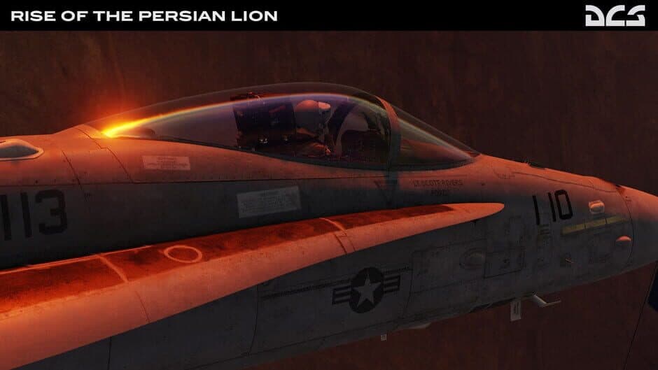 Скриншот 5 из DCS World: F/A-18C Rise of the Persian Lion Campaign