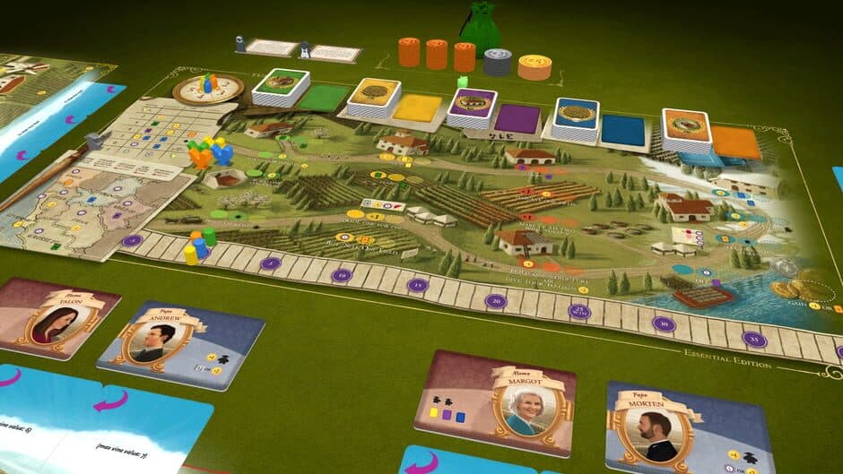 Скриншот 4 из Tabletopia: Tuscany - Essential Edition