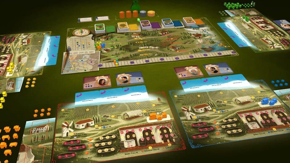 Скриншот 5 из Tabletopia: Tuscany - Essential Edition