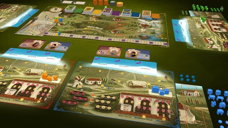 Скриншот 6 из Tabletopia: Tuscany - Essential Edition