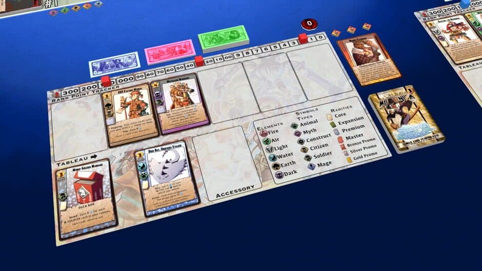Скриншот 2 из Tabletopia: Millennium Blades