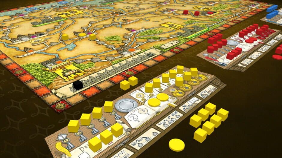 Скриншот 6 из Tabletopia: Hansa Teutonica + Expansions