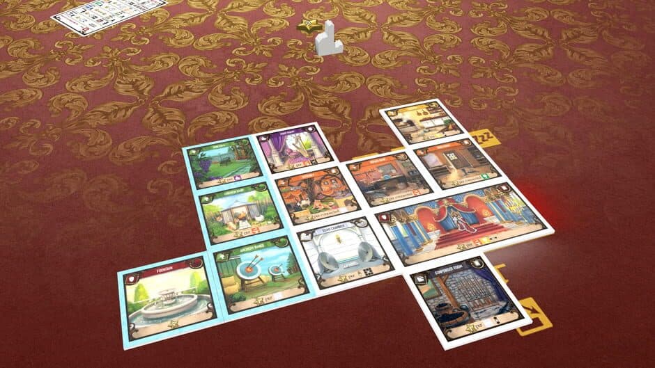 Скриншот 1 из Tabletopia: Between Two Castles of Mad King Ludwig