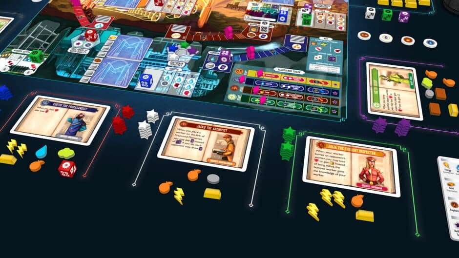 Скриншот 3 из Tabletopia: Euphoria - Build a Better Dystopia