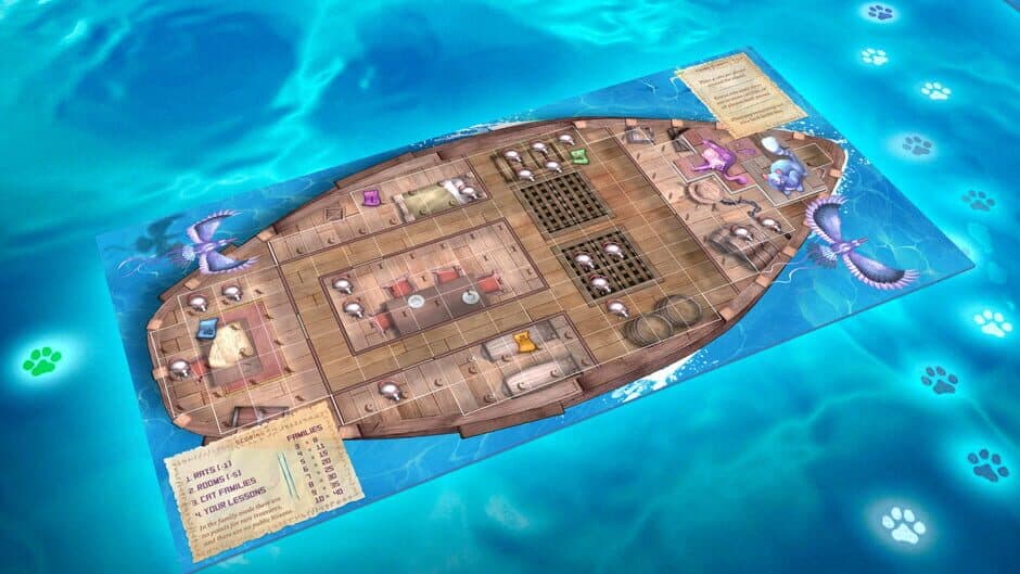 Скриншот 3 из Tabletopia: The Isle of Cats