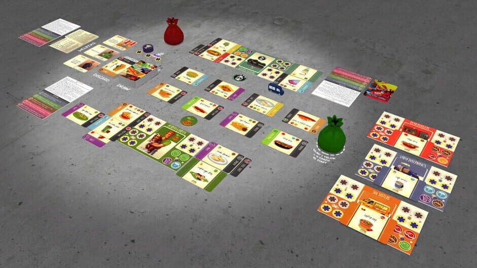 Скриншот 4 из Tabletopia: Food Truck Champion