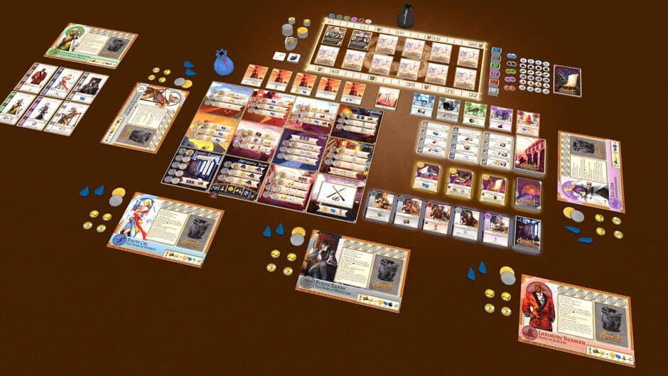 Скриншот 1 из Tabletopia: Argent - the Consortium