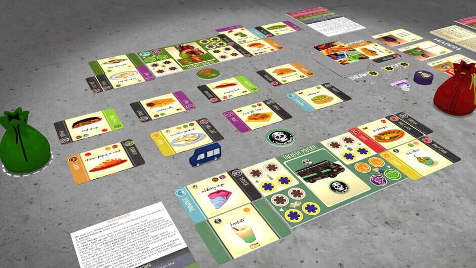 Скриншот 2 из Tabletopia: Food Truck Champion