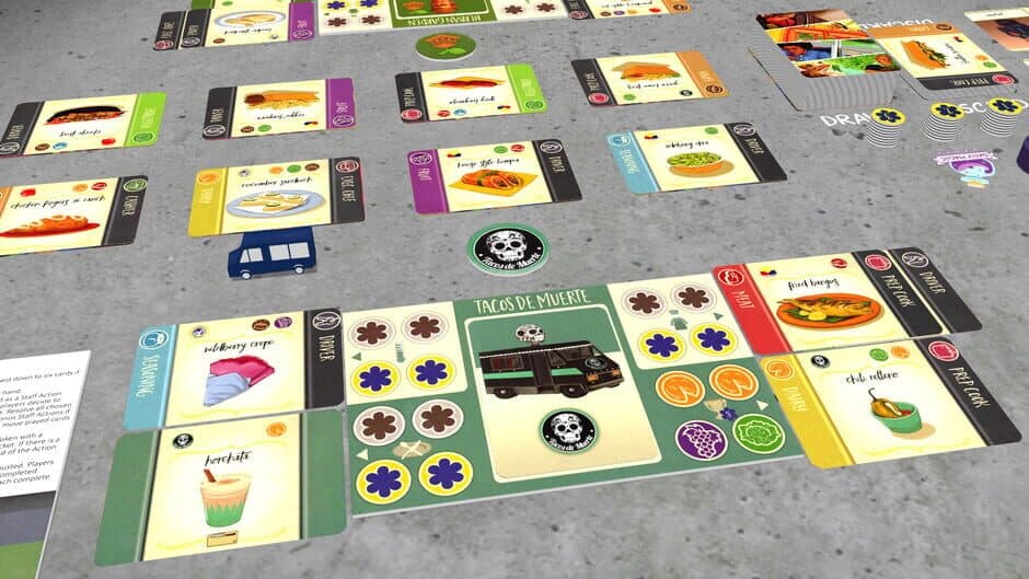 Скриншот 3 из Tabletopia: Food Truck Champion