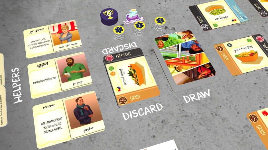 Скриншот 1 из Tabletopia: Food Truck Champion