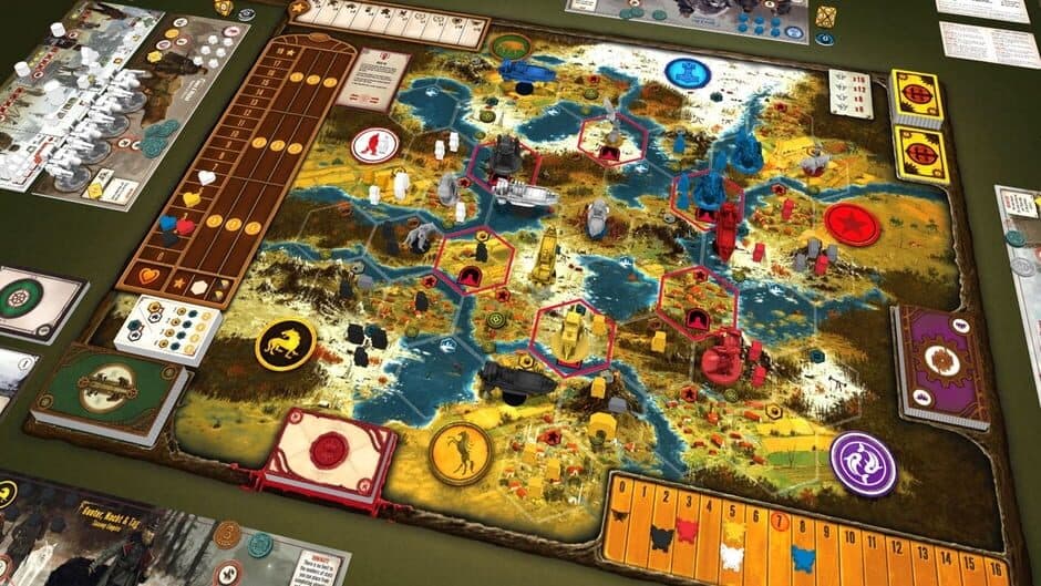 Скриншот 4 из Tabletopia: Scythe - The Wind Gambit