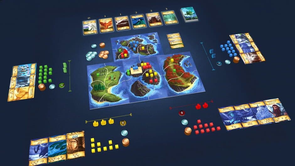 Скриншот 2 из Tabletopia: Eight-Minute Empire - Legends