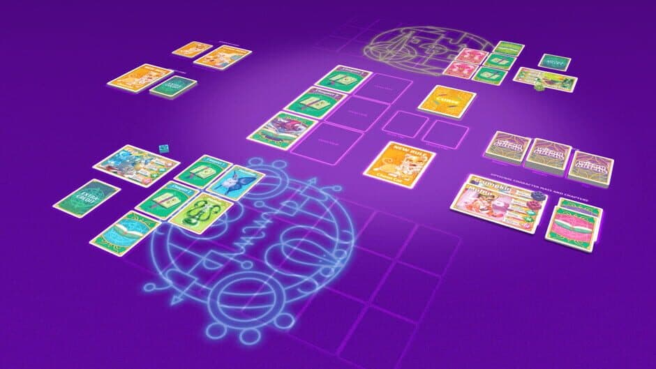 Скриншот 1 из Tabletopia: Wizard Kittens + Magical Monsters Expansion
