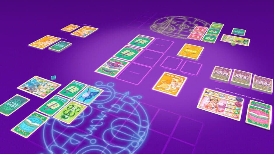 Скриншот 2 из Tabletopia: Wizard Kittens + Magical Monsters Expansion