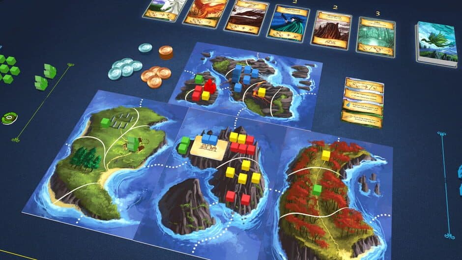 Скриншот 3 из Tabletopia: Eight-Minute Empire - Legends