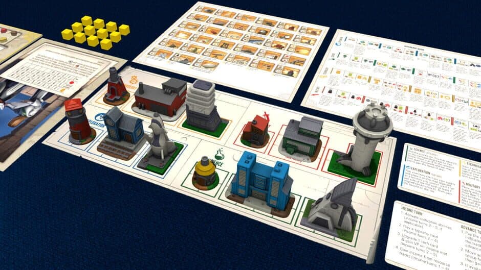 Скриншот 3 из Tabletopia: Tapestry