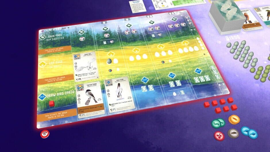 Скриншот 3 из Tabletopia: Wingspan - European Expansion