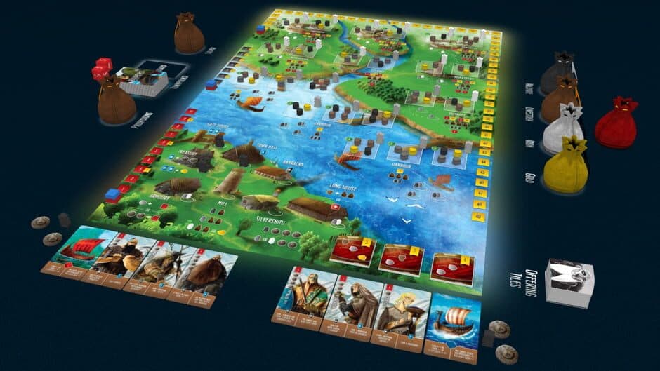 Скриншот 4 из Tabletopia: Raiders of the North Sea